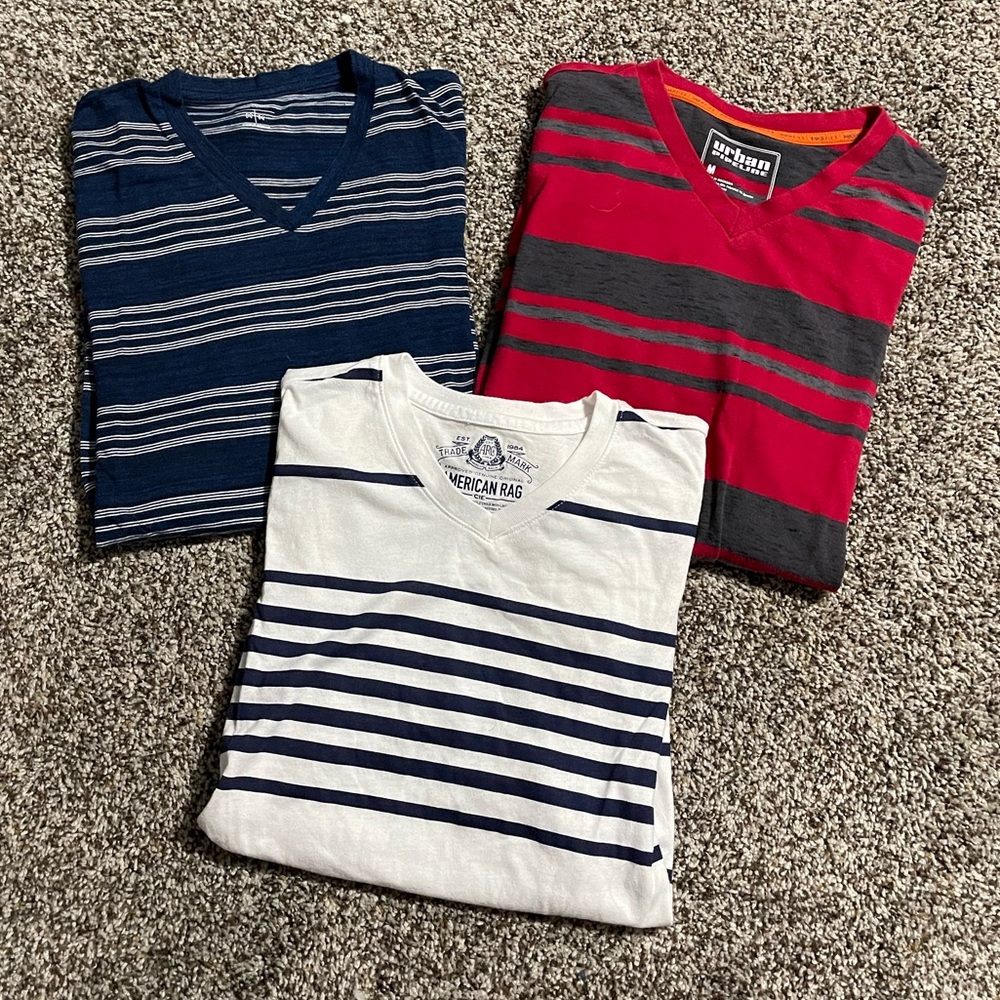 Lot of 3 Mens Tees